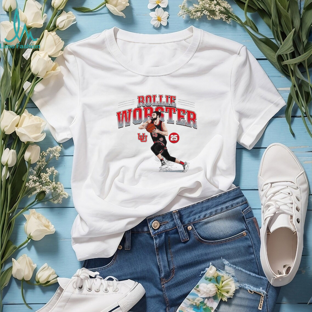 Utah Utes Rollie Worster 25 shirt Utah Utes Rollie Worster 25 shirt