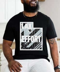 Utah Utes lax effort shirt