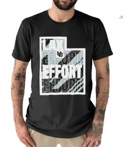 Utah Utes lax effort shirt