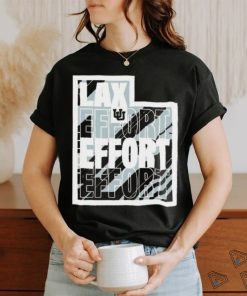 Utah Utes lax effort shirt