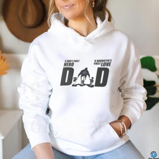 Vancouver Canucks Dad A Sons First Hero Daughters First Love Shirt