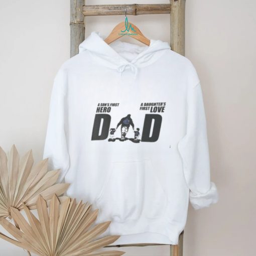 Vancouver Canucks Dad A Sons First Hero Daughters First Love Shirt
