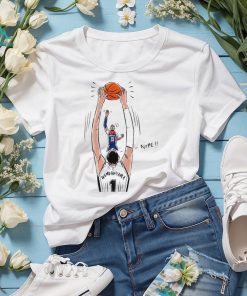 Victor Wembanyama vs Joel Embiid block or steal shirt