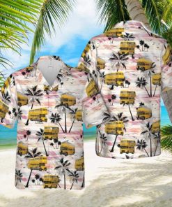 Vintage Double Decker Bus Hawaiian Shirt For Men And Women Gift Teams Shirt Beach