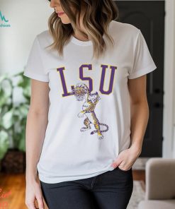 Vintage LSU dunking tiger basketball shirt