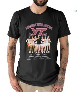 Virginia Tech Hokies Women’s Basketball 2023 2024 Signatures Shirt