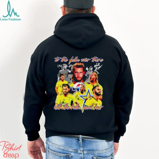 Walker Zimmerman to the fella over there bootleg shirt