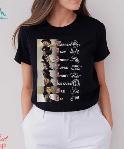 Warren Eazy Snoop Tupac Short Ice Cube Dre E40 Shirt