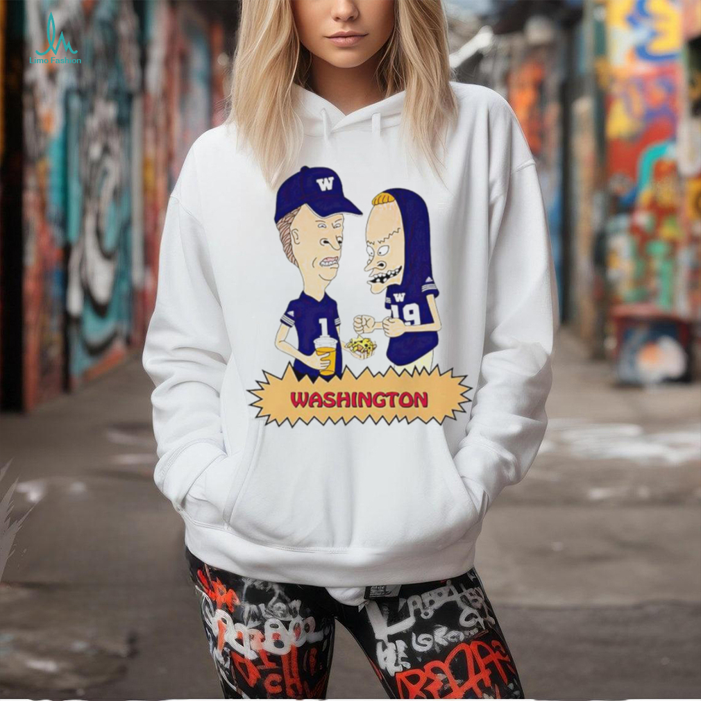 Washington Huskies football Beavis and Butt Head shirt Washington Huskies football Beavis and Butt Head shirt