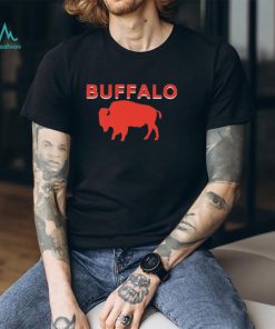 Whereabouts Red And White Buffalo t shirt