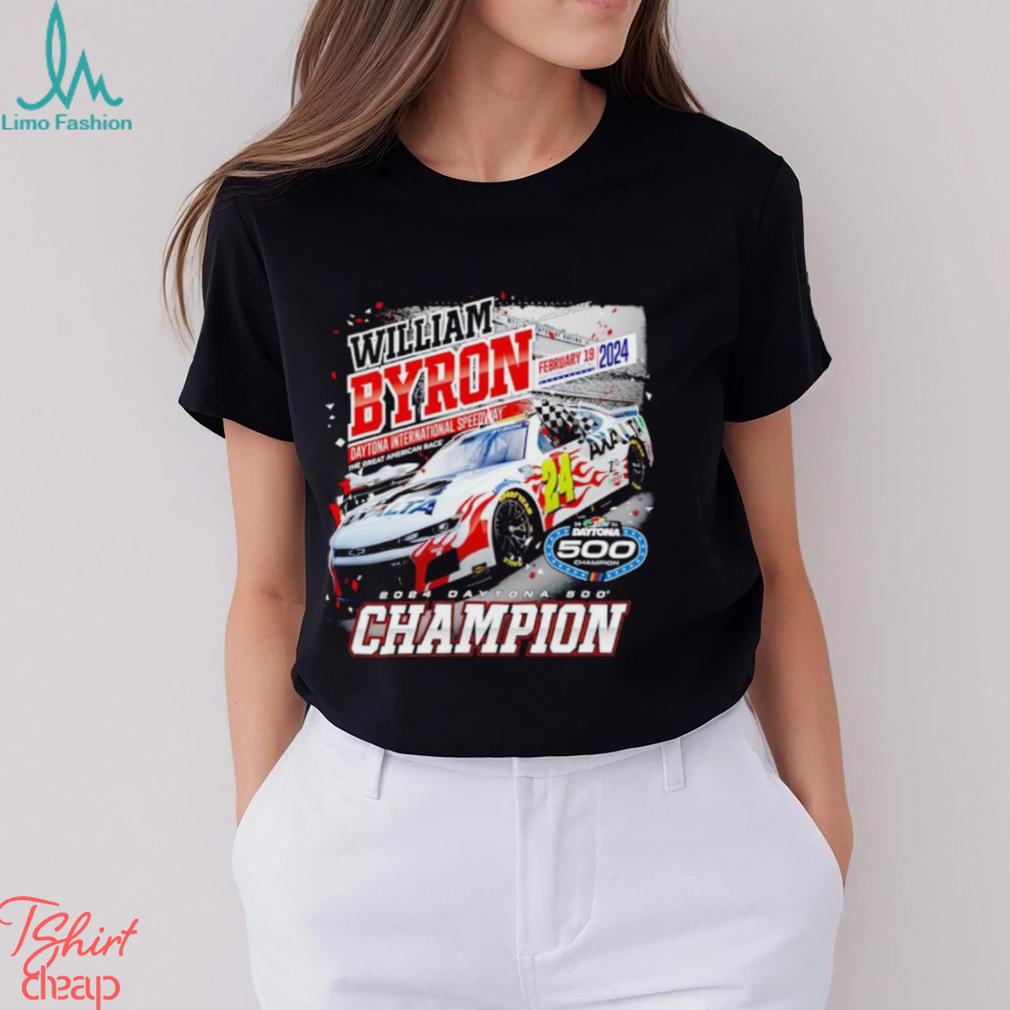 William Byron 2024 Daytona 500 Champion Past Champions shirt William Byron 2024 Daytona 500 Champion Past Champions shirt