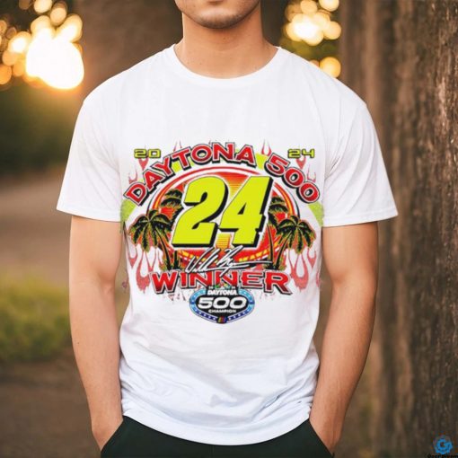 William Byron 2024 Daytona 500 winner signature shirt