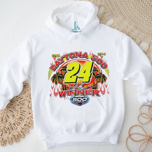 William Byron 2024 Daytona 500 winner signature shirt