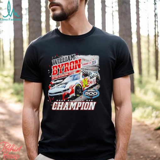 William Byron #24 2024 Daytona 500 Winner Champion shirt