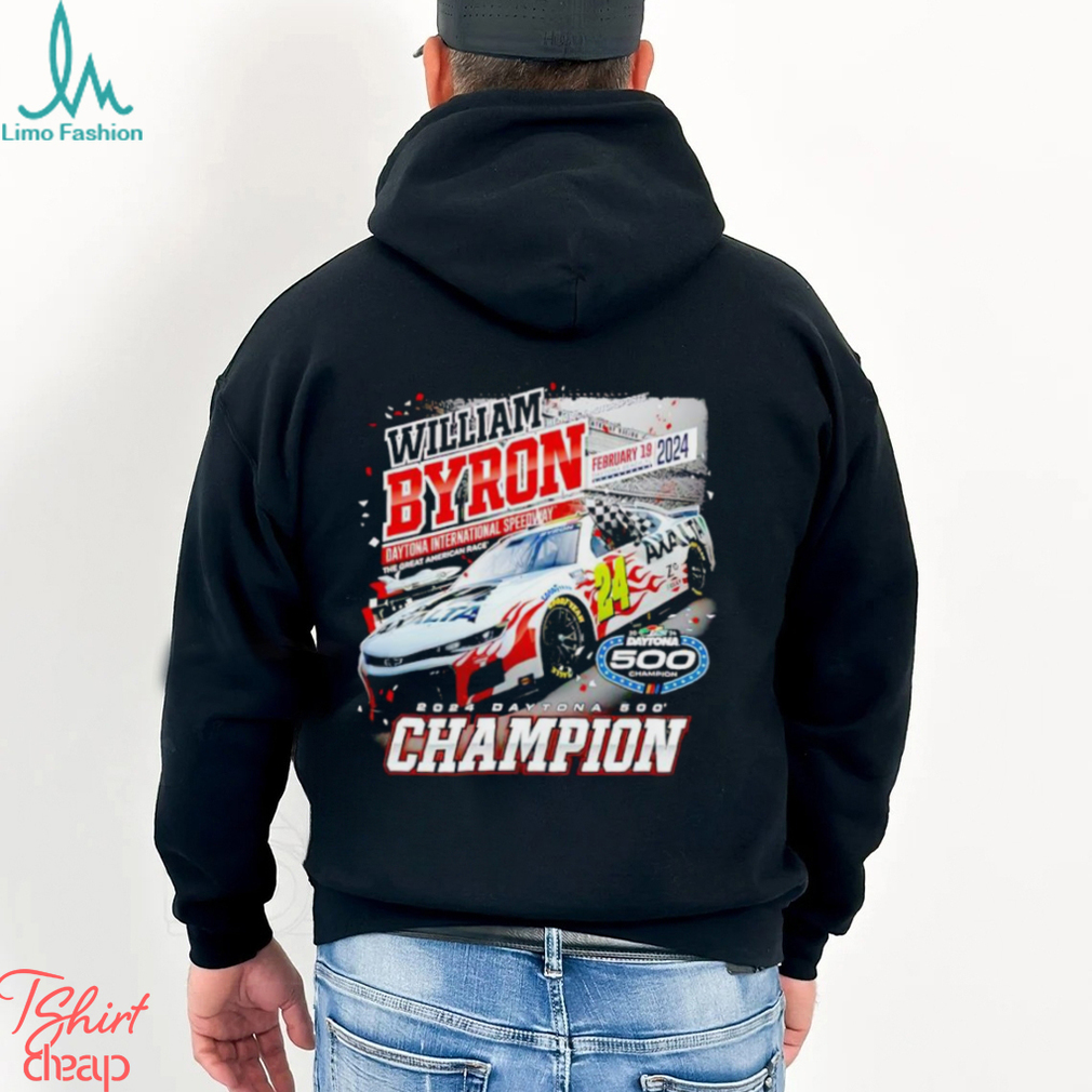 William Byron #24 2024 Daytona 500 Winner Champion shirt William Byron #24 2024 Daytona 500 Winner Champion shirt