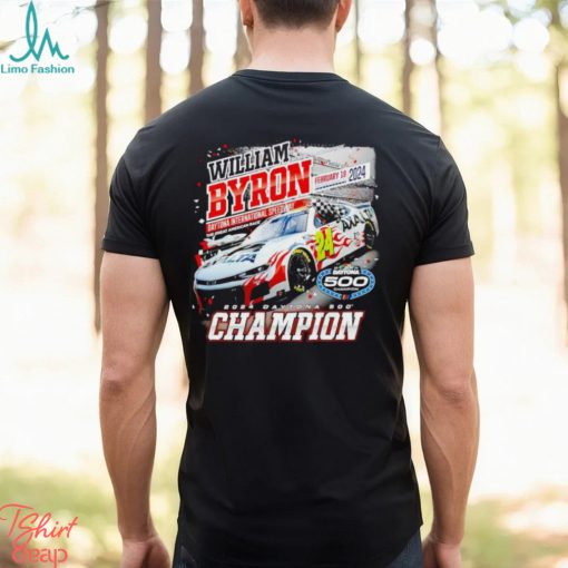 William Byron #24 2024 Daytona 500 Winner Champion shirt