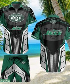 York Jets NFL Summer Hawaiian Shirt And Short For Best Fans New Trends For This Summer Beach