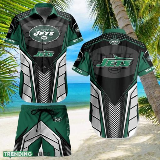 York Jets NFL Summer Hawaiian Shirt And Short For Best Fans New Trends For This Summer Beach