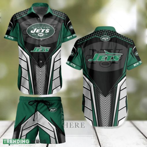 York Jets NFL Summer Hawaiian Shirt And Short For Best Fans New Trends For This Summer Beach