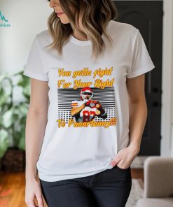 You Gotta Fight For Your Right To Paaartaaay Travis Kelce Kc Chiefs Heart Hands Shirt