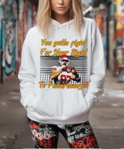 You Gotta Fight For Your Right To Party Travis Kelce Kc Chiefs Heart Hands t shirt