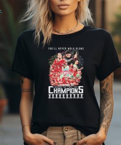 You’ll Never Walk Alone Liverpool FC Carabao Cup Final 2024 Champions shirt