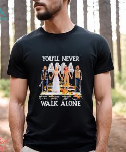 You’ll never Abba walk alone signatures shirt