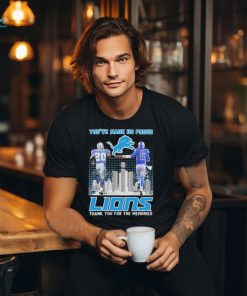 You’ve Made Us Proud Detroit Lions Barry Sanders And Jared Goff Thank You For The Memories Signatures shirt