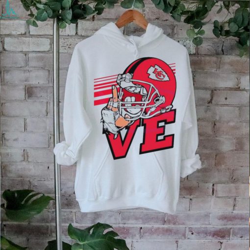 love Kansas City Chiefs Helmet shirt