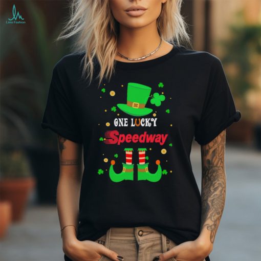 one lucky Speedway happy Patrick Day Shirt