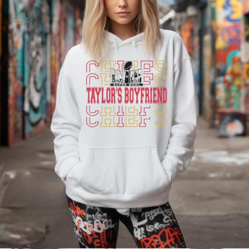 taylors Boyfriend Super Bowl Chiefs Football Shirt
