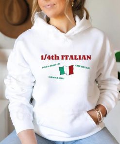 1 4Th Italian Papa John A Che Bello Mamma Mia T Shirt