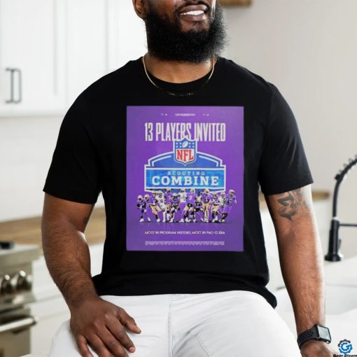 13 Players Invited Washington NFL Scouting Combine 2024 shirts