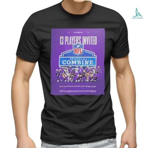 13 Players Invited Washington NFL Scouting Combine 2024 shirts