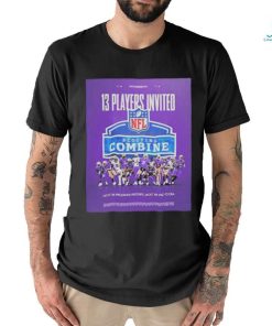 13 Players Invited Washington NFL Scouting Combine 2024 shirts, hoodie, sweater, long sleeve and tank top 13 Players Invited Washington NFL Scouting Combine 2024 shirts