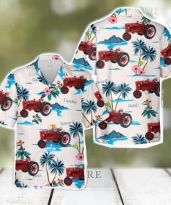 1950 Farmall Cub Tractor Hawaiian Shirt Aloha Beach Summer Shirt