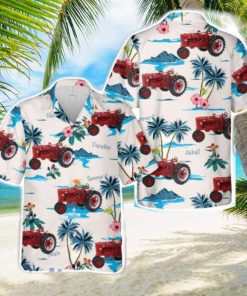 1950 Farmall Cub Tractor Hawaiian Shirt Aloha Beach Summer Shirt