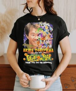 1955 2024 Akira Toriyama Thank You For The Memories T Shirt