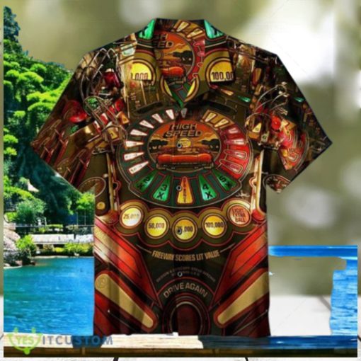 1986 Williams Pinball High Speed Hawaiian Shirt Impressive Gift