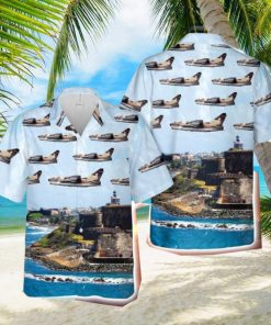 198th Tactical Fighter Squadron A 7d Corsair Ii Modern Design Hawaiian Shirt