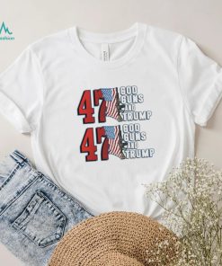 2 Pack 47th God Guns and Trump shirt