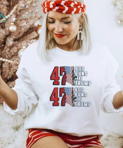 2 Pack 47th God Guns and Trump shirt