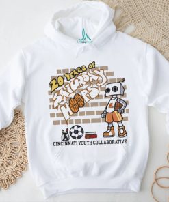 20 Years Of Saturday Hoops Cincinnati Youth Collaborative T shirt