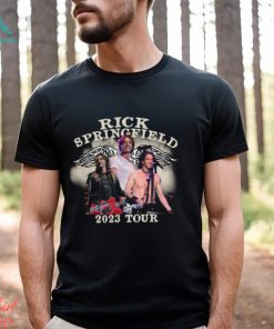 2023 tour rick springfield Australian American musician and actor T Shirt
