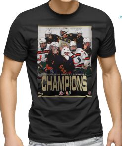 2024 AAU College Hockey Division 3 Champions Are University Of Miami Hurricanes Wall shirt