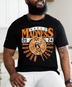 2024 Auburn Tigers March Madness Mascot NCAA logo shirt
