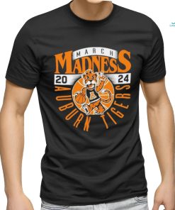 2024 Auburn Tigers March Madness Mascot NCAA logo shirt