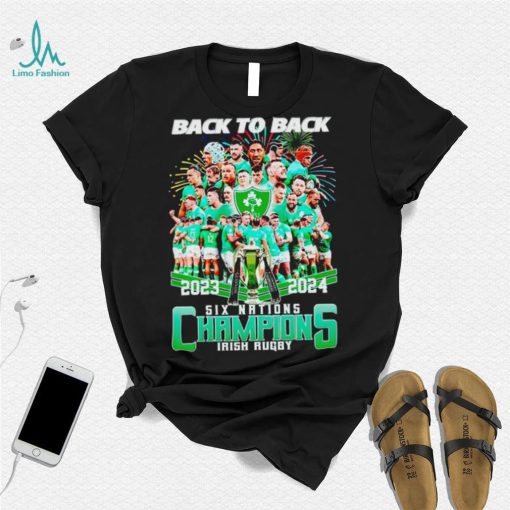 2024 Back To Back Six Nations Champions Irish Rugby shirt