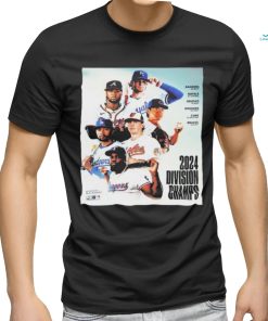 2024 Division Champs As Voted By MLB On FOX Fans Shirt