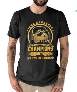 2024 Iowa Hawkeyes Big 10 Champions Let’s Go Hawks shirt
